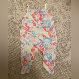 H&M 12mo tie dye pantsuit
